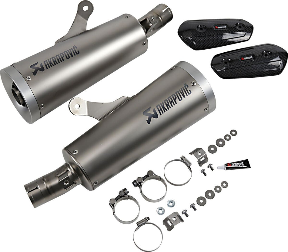 Akrapovic Slip-On Line uitlaatdemper - Yamaha VMX 1700 / Vmax (2009-2016) | Femon Parts