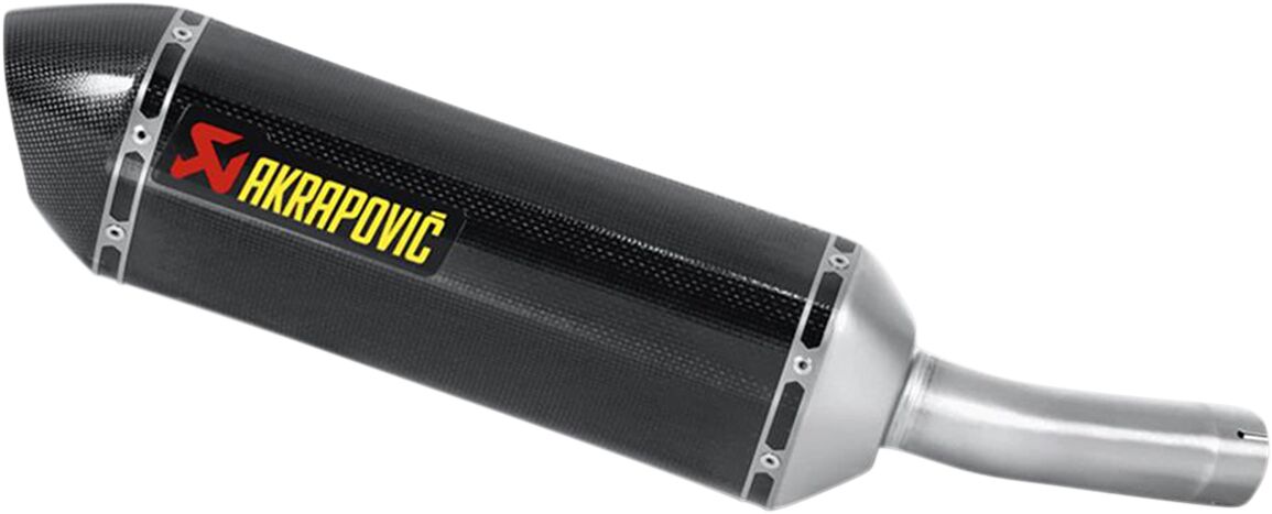 Akrapovic Slip-On Line uitlaatdemper zwart - Yamaha FZ8 / FZ8 N e.a. (2010-2015) | Femon Parts