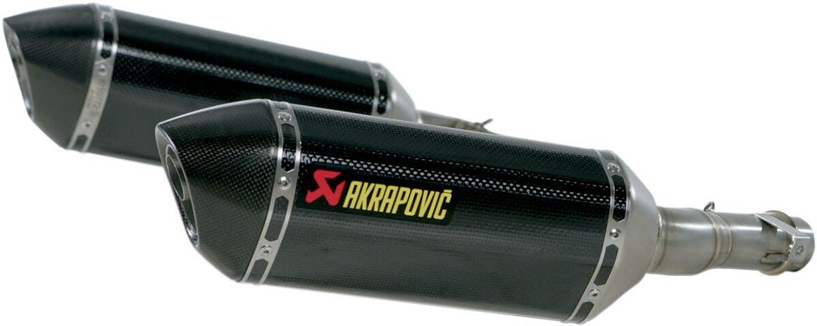 Akrapovic Slip-On Line uitlaatdemper zwart - Kawasaki Z-1000 / Z-1000 SX (2010-2013) | Femon Parts