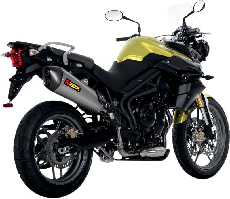 Akrapovic Slip-On Line uitlaatdemper - Triumph TIGER 800 (2011-2016) | Femon Parts