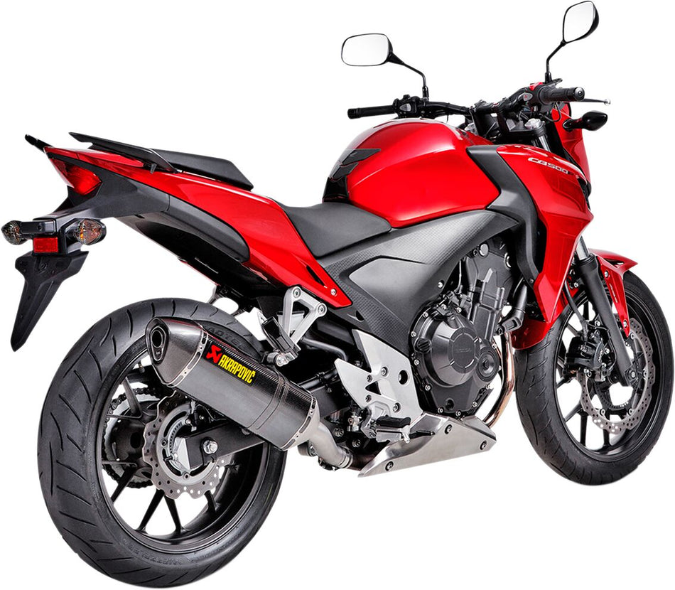 Akrapovic Slip-On Line uitlaatdemper - Honda CB-500 F / CB-500 X e.a. (2013-2016) | Femon Parts