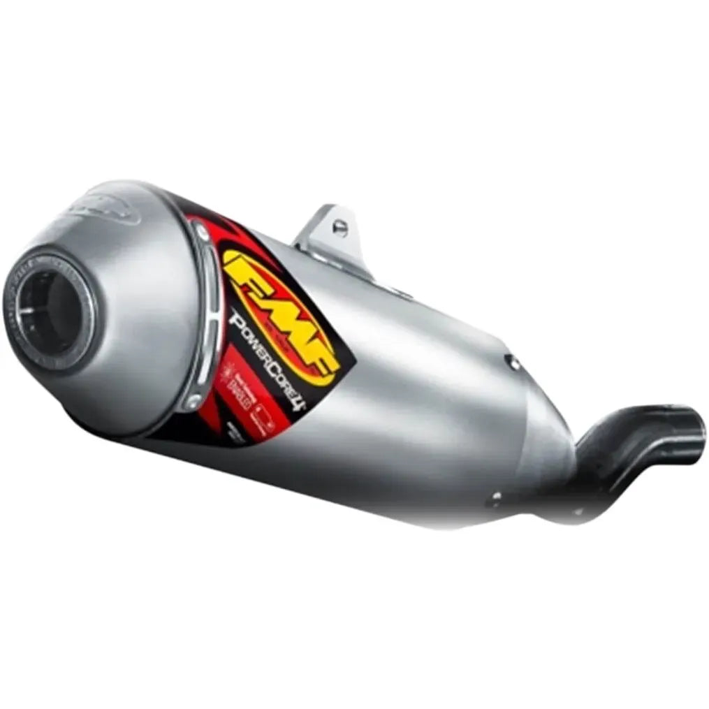 FMF Racing Powercore 4 uitlaatdemper zilver - Kawasaki KLR-650 (2008-2018) | Femon Parts