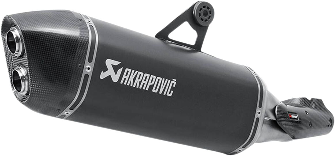 Akrapovic Slip-On Line uitlaatdemper zwart - Bmw Adventure / Adventure 90 Jahre e.a. (2013-2016) | Femon Parts