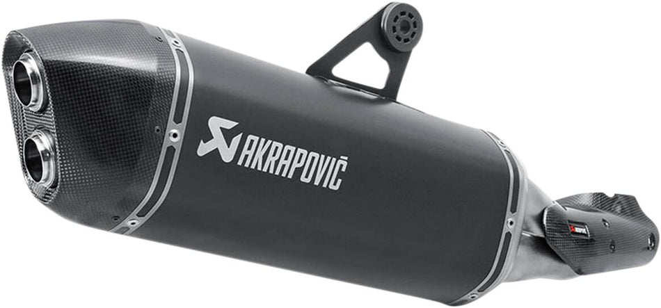 Akrapovic Slip-On Line uitlaatdemper zwart - Bmw Adventure / Adventure 90 Jahre e.a. (2013-2016) | Femon Parts