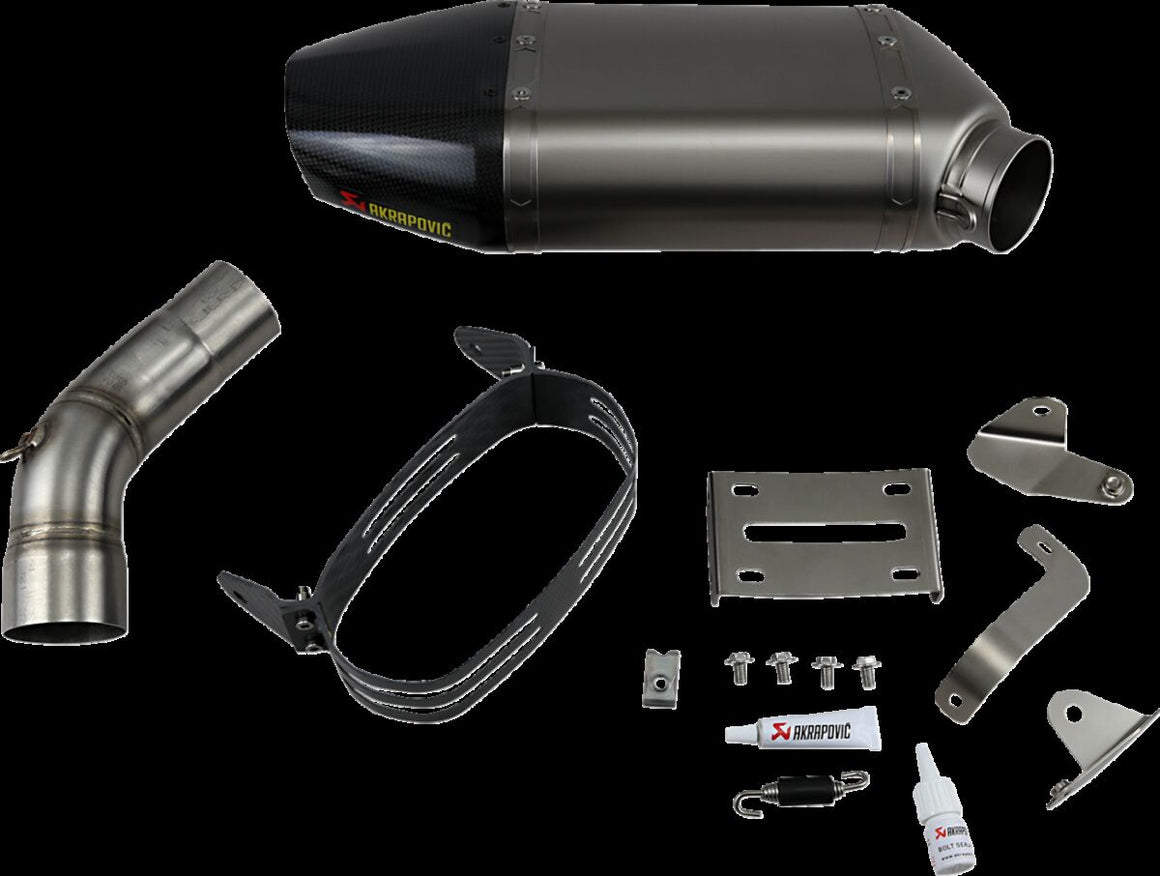 Akrapovic Slip-On Line uitlaatdemper - Kawasaki Ninja / ZX-6 R 600 (2007-2008) | Femon Parts