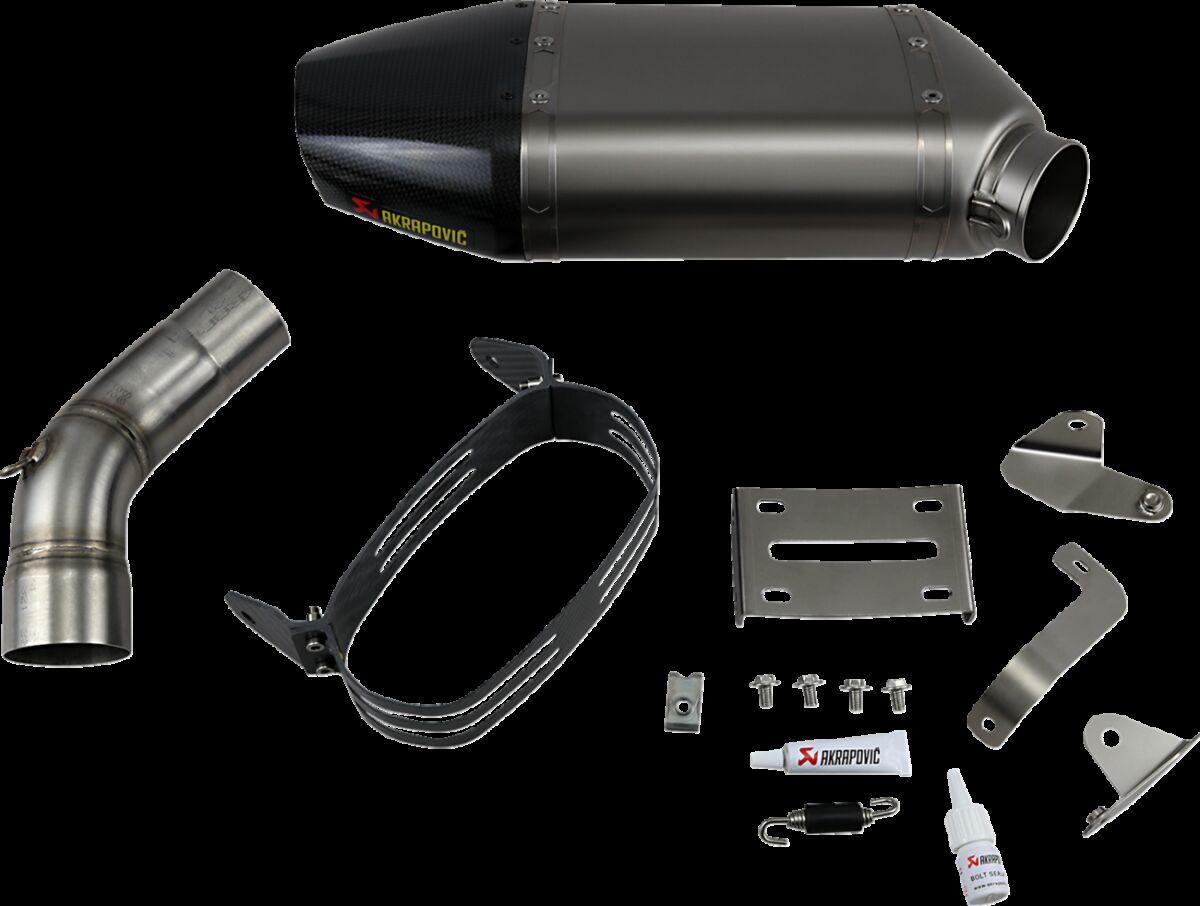 Akrapovic Slip-On Line uitlaatdemper - Kawasaki Ninja / ZX-6 R 600 (2007-2008) | Femon Parts