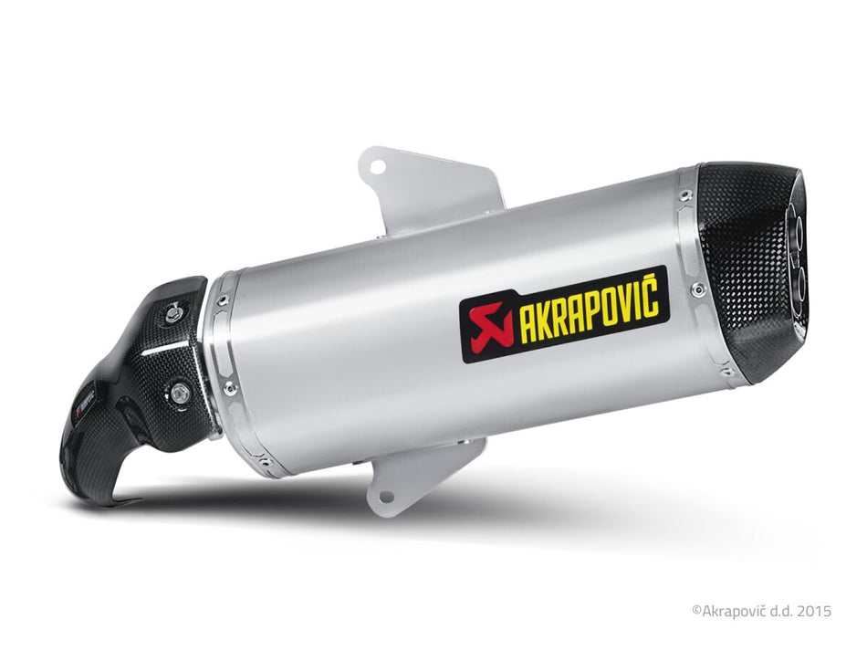 Akrapovic Slip-On Line uitlaatdemper zwart - Aprilia Centenario / GP 800 e.a. (2008-2016) | Femon Parts