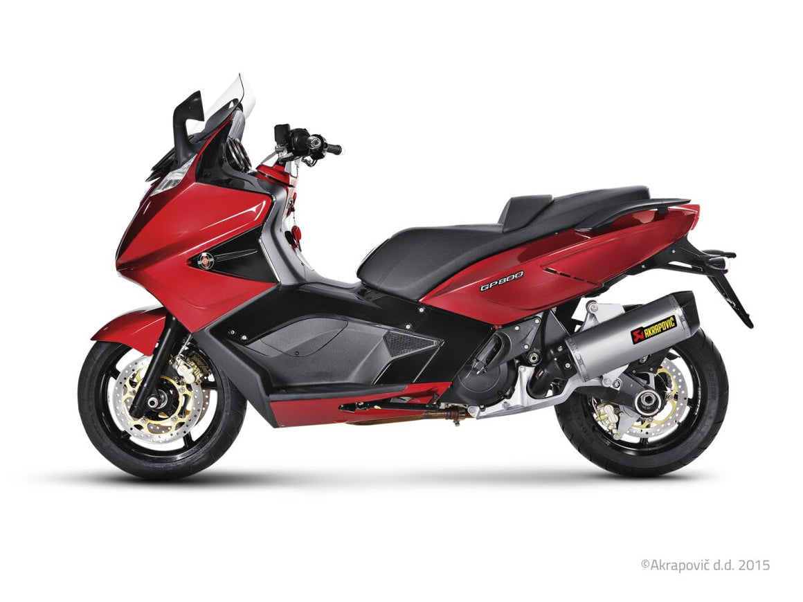 Akrapovic Slip-On Line uitlaatdemper zwart - Aprilia Centenario / GP 800 e.a. (2008-2016) | Femon Parts