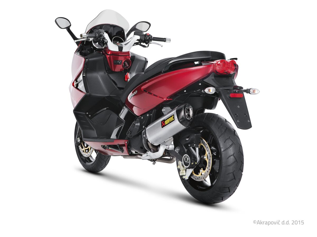 Akrapovic Slip-On Line uitlaatdemper zwart - Aprilia Centenario / GP 800 e.a. (2008-2016) | Femon Parts
