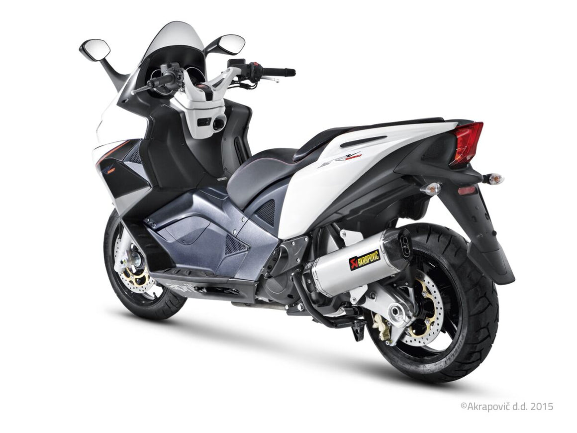Akrapovic Slip-On Line uitlaatdemper zwart - Aprilia Centenario / GP 800 e.a. (2008-2016) | Femon Parts