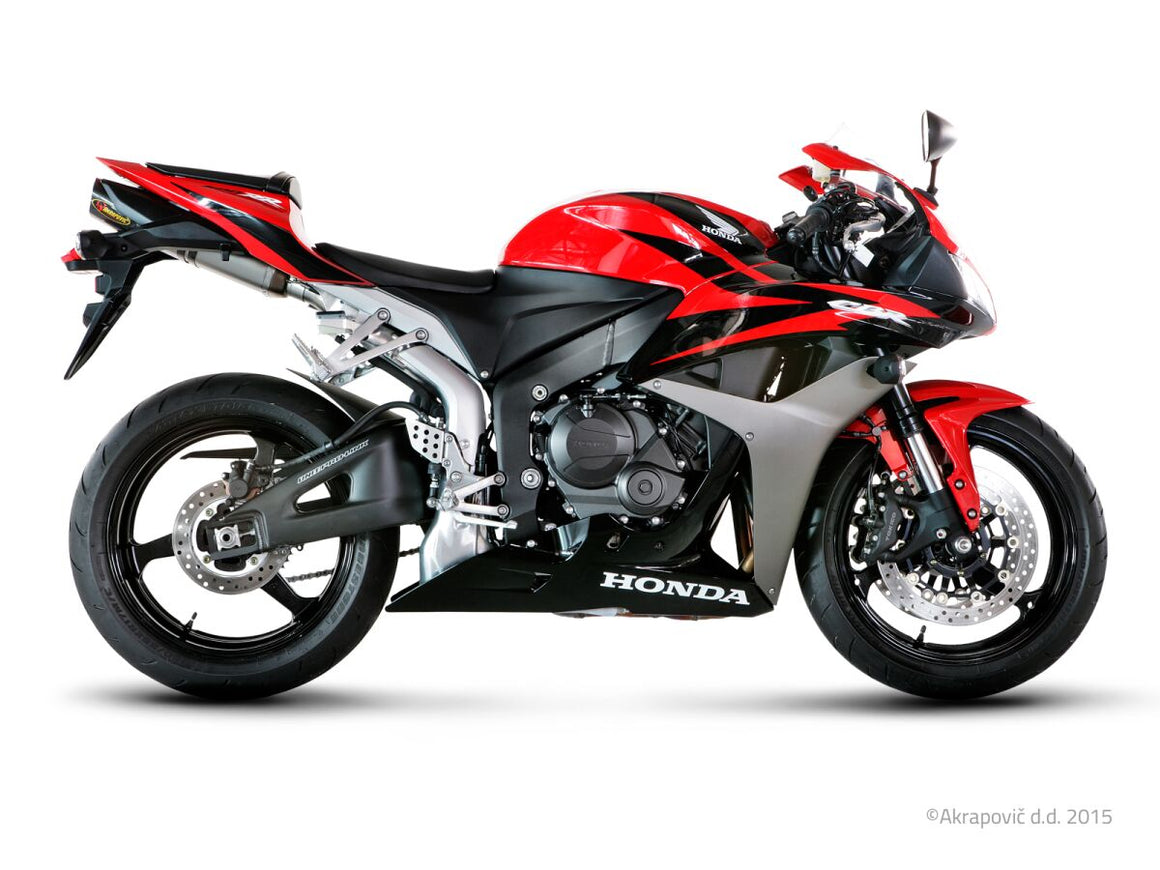 Akrapovic Slip-On Line uitlaatdemper zwart - Honda CBR-600 RR (2007-2011) | Femon Parts