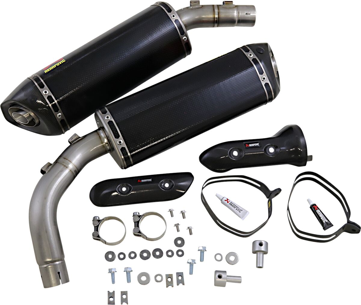 Akrapovic Slip-On uitlaatdemper zwart - Yamaha YZF R1 (2009-2014) | Femon Parts