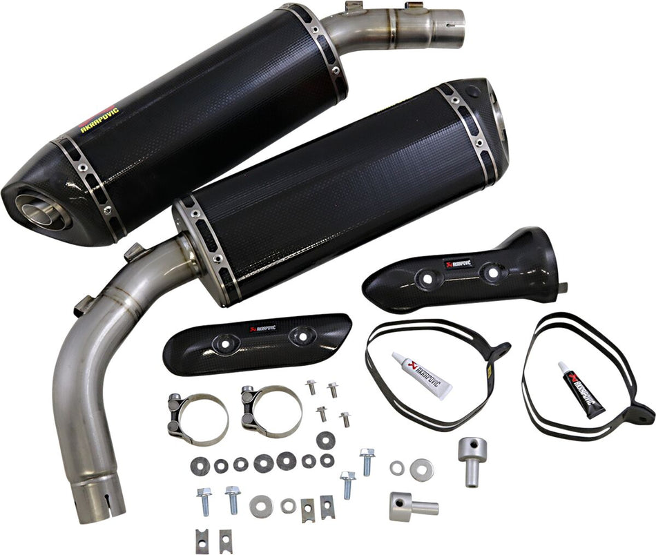 Akrapovic Slip-On uitlaatdemper zwart - Yamaha YZF R1 (2009-2014) | Femon Parts