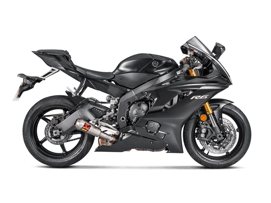 Akrapovic Slip-On Line uitlaatdemper titanium - Yamaha YZF R6 (2006-2021) | Femon Parts