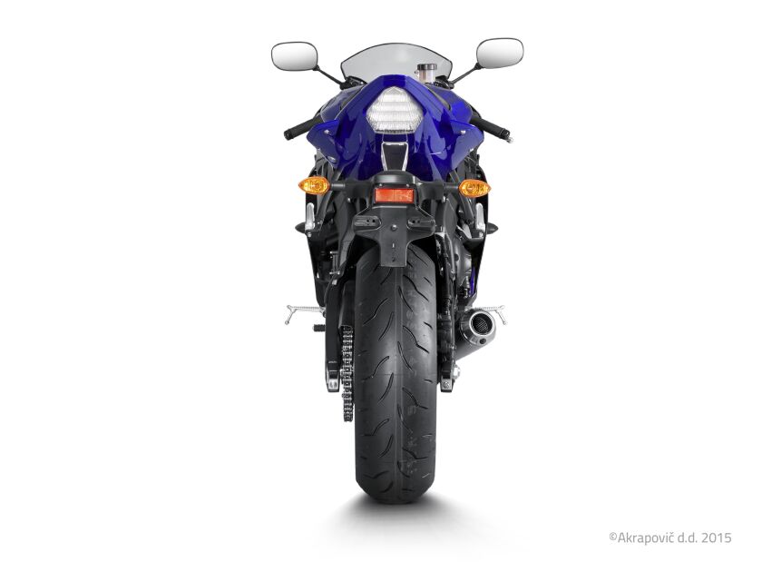 Akrapovic Slip-On Line uitlaatdemper titanium - Yamaha YZF R6 (2006-2021) | Femon Parts