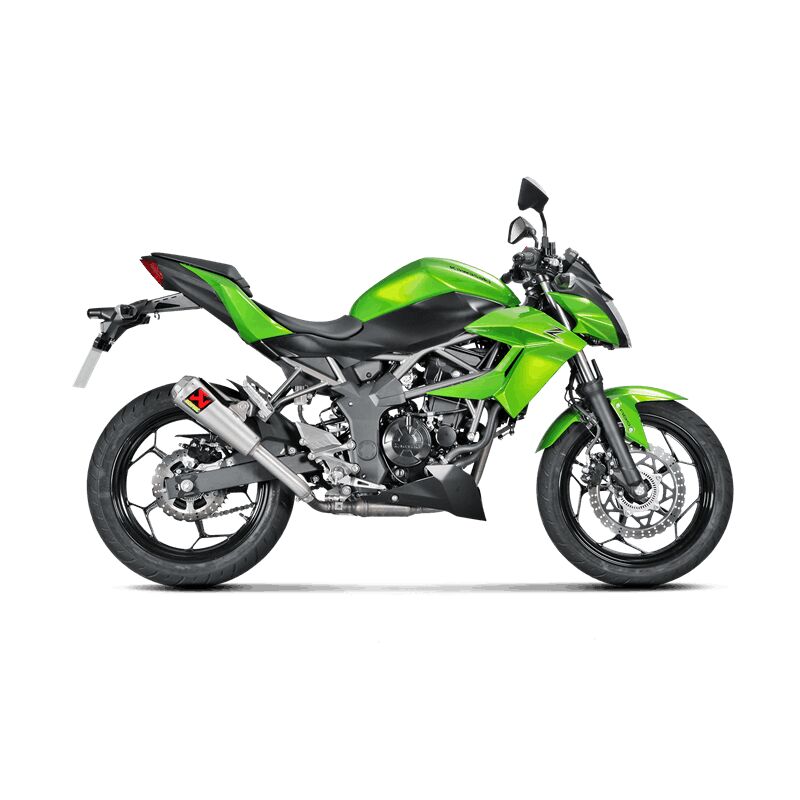 Akrapovic Slip-On Line uitlaatdemper titanium - Kawasaki NINJA 250 SL / Z-125 e.a. (2015-2020) | Femon Parts
