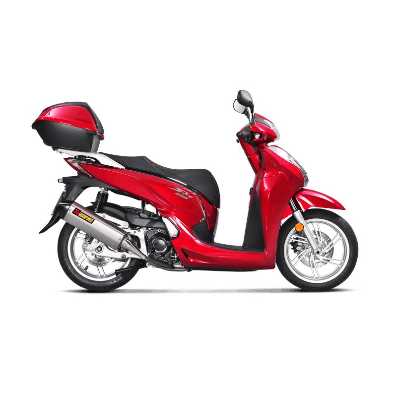 Akrapovic muffler ss/cf sh300i 2016 - Honda SH 300 I (2016-2020) | Femon Parts