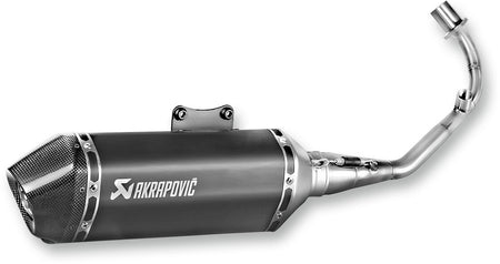 Akrapovic Racing Line volledig uitlaatsysteem zwart - Vespa 3V / PRIMAVERA 125 IGET e.a. (2017-2020) | Femon Parts