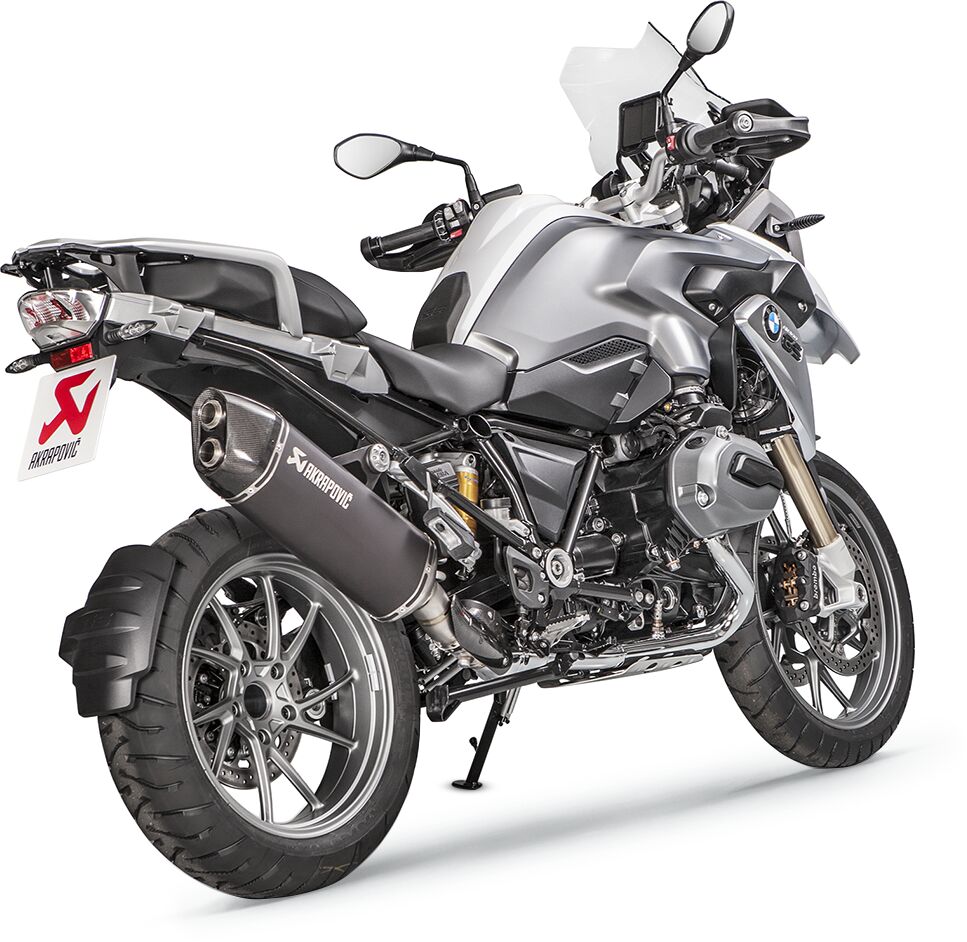Akrapovic Slip-On Line uitlaatdemper zwart - Bmw Adventure / Adventure 90 Jahre e.a. (2013-2018) | Femon Parts