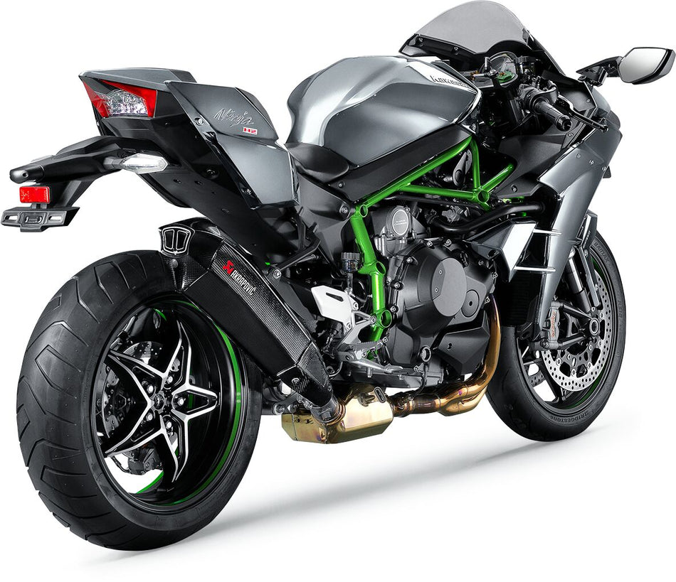 Akrapovic muffler cf ninja h2 15-17 - Kawasaki Carbon Ninja / H2 1000 e.a. (2015-2021) | Femon Parts