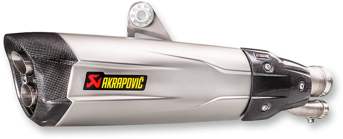 Akrapovic Slip-On Line uitlaatdemper zwart - Bmw S 1000 RR (2017-2018) | Femon Parts