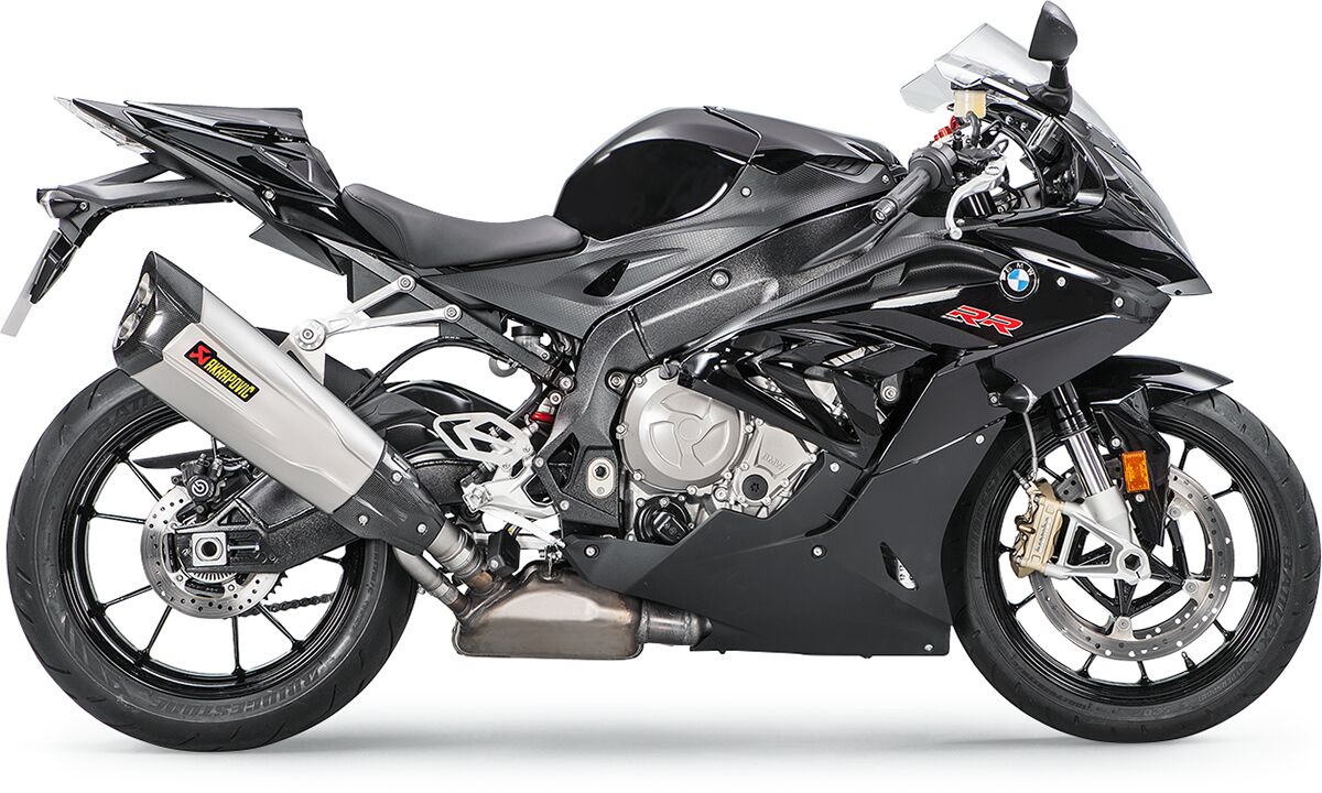 Akrapovic Slip-On Line uitlaatdemper zwart - Bmw S 1000 RR (2017-2018) | Femon Parts