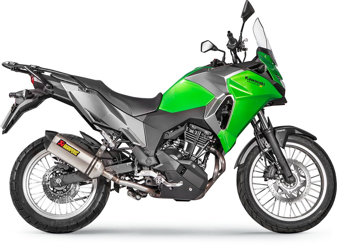 Akrapovic Slip-On Line uitlaatdemper - Kawasaki KLE 300 / Versys-X e.a. (2017-2020) | Femon Parts