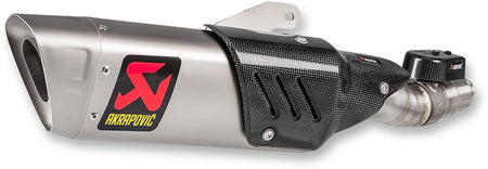 Akrapovic Slip-On Line uitlaatdemper zilver - Yamaha YZF R6 (2017-2021) | Femon Parts