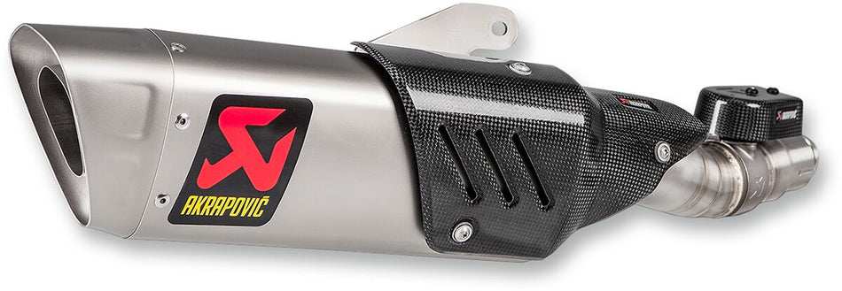 Akrapovic Slip-On Line uitlaatdemper zilver - Yamaha YZF R6 (2017-2021) | Femon Parts