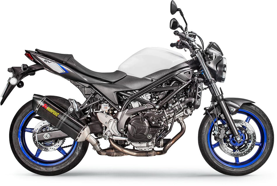 Akrapovic Slip-On Line uitlaatdemper - Suzuki SV-650 (2016-2024) | Femon Parts
