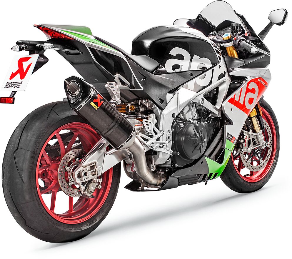 Akrapovic Slip-On Line uitlaatdemper - Aprilia TUONO V4 1100 (2017-2020) | Femon Parts