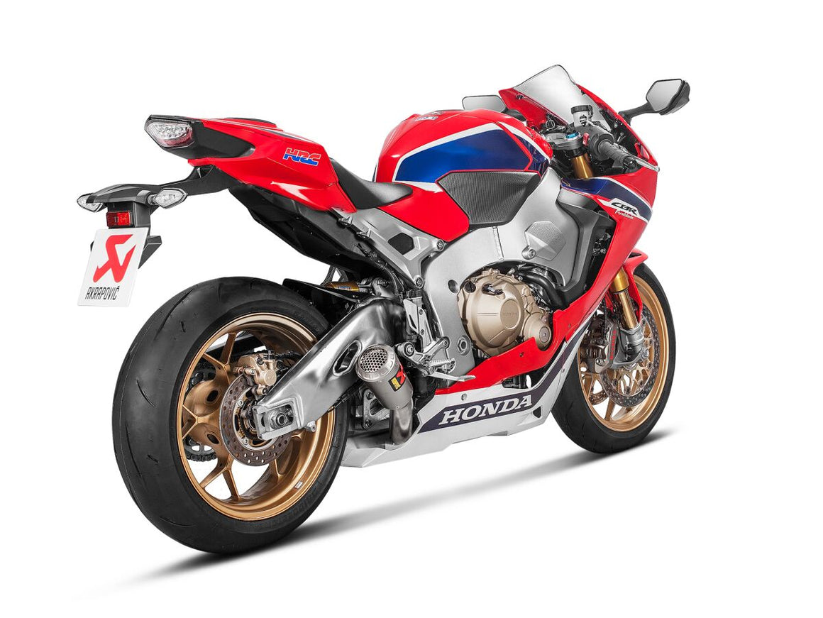 Akrapovic Slip-On Line uitlaatdemper zilver - Honda CBR-1000 RR (2017-2019) | Femon Parts