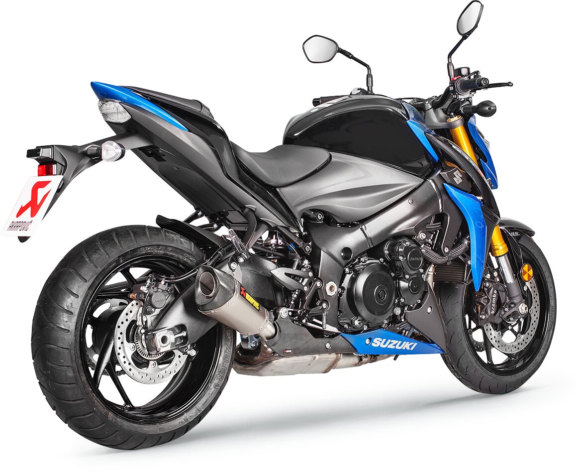 Akrapovic Slip-On Line uitlaatdemper zilver - Suzuki GSX S-1000 / GSX S-1000 F (2015-2020) | Femon Parts