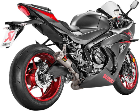Akrapovic Slip-On Line uitlaatdemper zilver - Suzuki GSX R-1000 (2017-2025) | Femon Parts