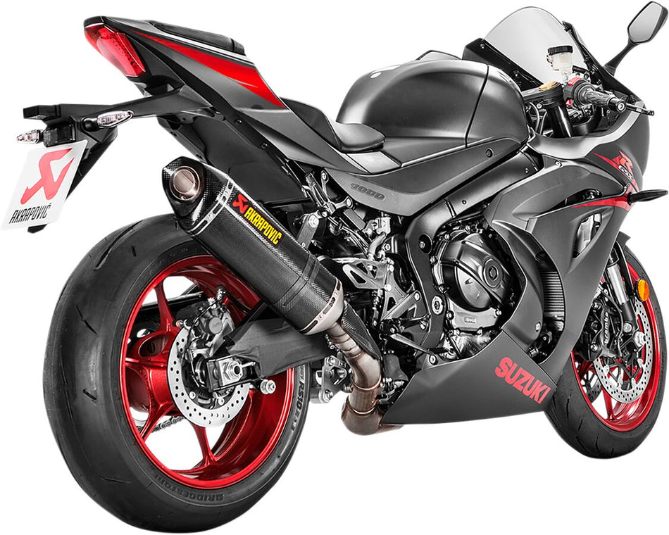Akrapovic Slip-On Line uitlaatdemper - Suzuki GSX R-1000 (2017-2025) | Femon Parts
