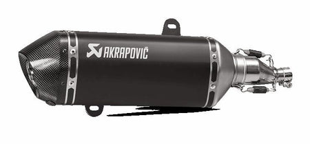 Akrapovic Slip-On Line uitlaatdemper zwart - Vespa GTS 125 I.E. / GTS 125 IGET e.a. (2017-2020) | Femon Parts