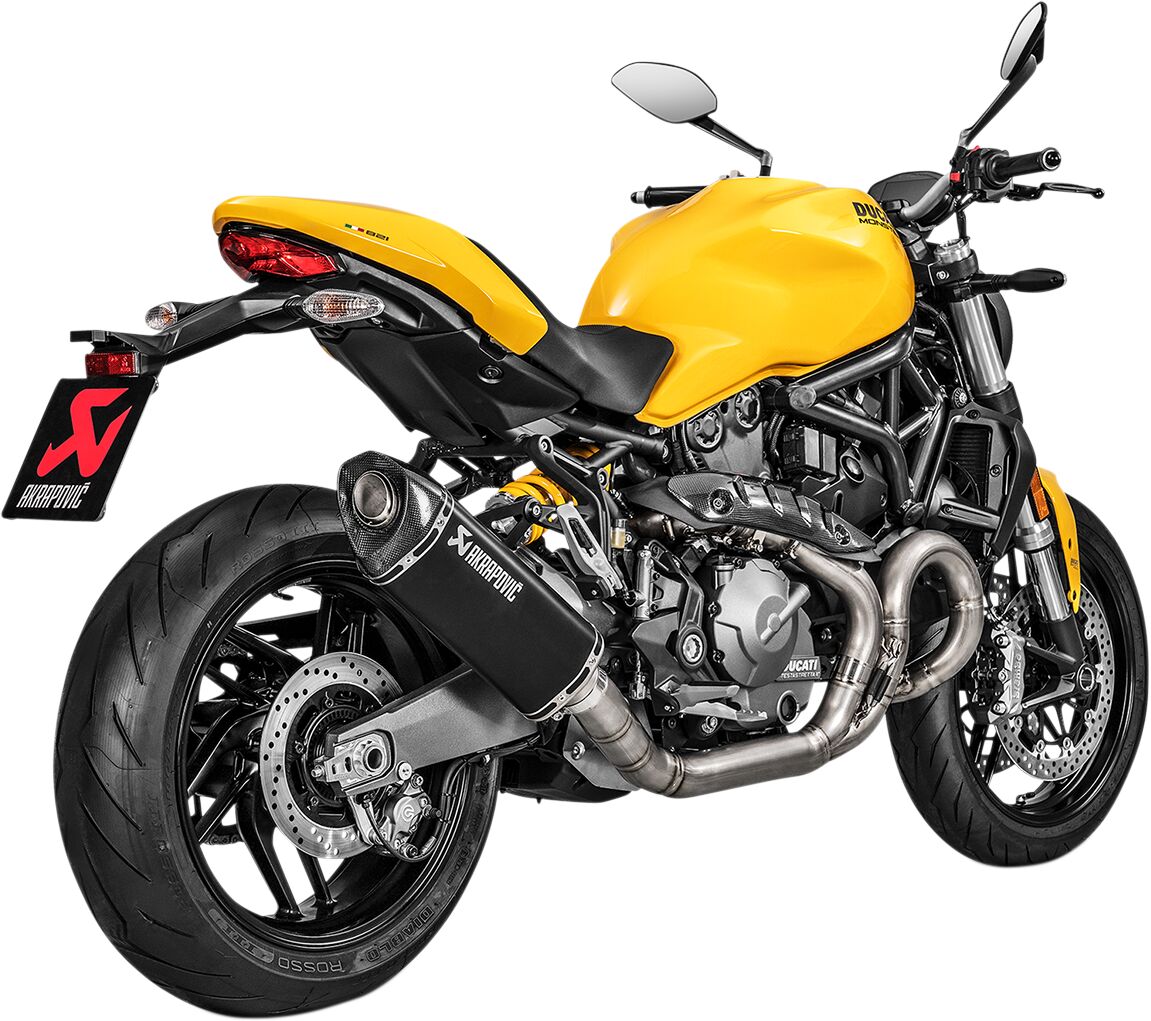 Akrapovic Slip-On Line uitlaatdemper zwart - Ducati 25th Anniversary / Dark e.a. (2014-2020) | Femon Parts