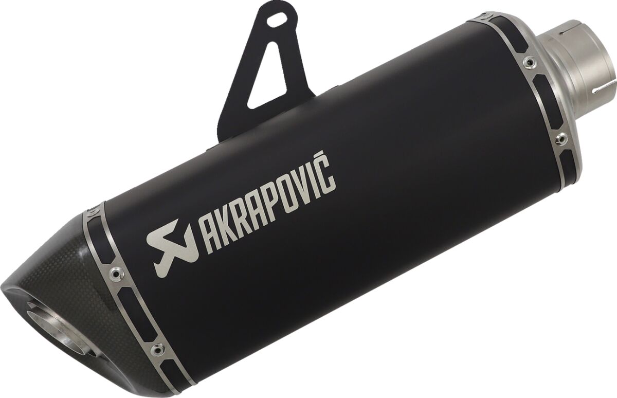 Akrapovic Slip-On Line uitlaatdemper zwart - Ducati 25th Anniversary / Dark e.a. (2014-2020) | Femon Parts