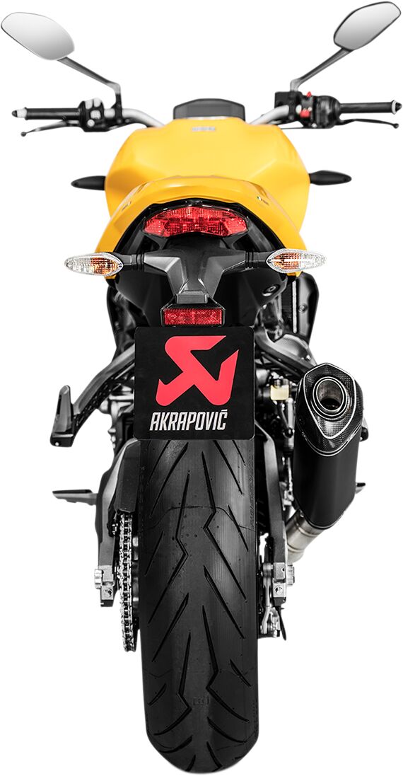 Akrapovic Slip-On Line uitlaatdemper zwart - Ducati 25th Anniversary / Dark e.a. (2014-2020) | Femon Parts