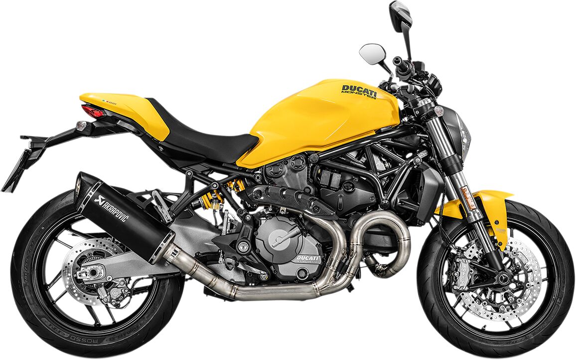 Akrapovic Slip-On Line uitlaatdemper zwart - Ducati 25th Anniversary / Dark e.a. (2014-2020) | Femon Parts