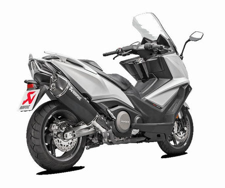 Akrapovic Slip-On Line uitlaatdemper zwart - Kymco AK 550 I (2017-2020) | Femon Parts