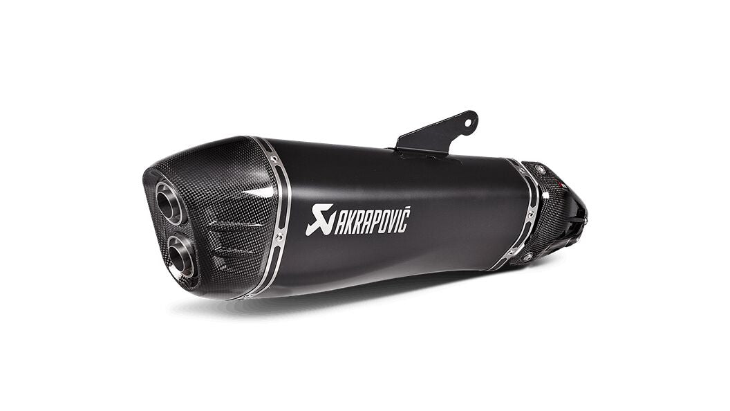 Akrapovic Slip-On Line uitlaatdemper zwart - Kawasaki H2 1000 SX / Ninja e.a. (2018-2020) | Femon Parts