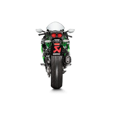 Akrapovic Slip-On Line uitlaatdemper zwart - Kawasaki H2 1000 SX / Ninja e.a. (2018-2020) | Femon Parts