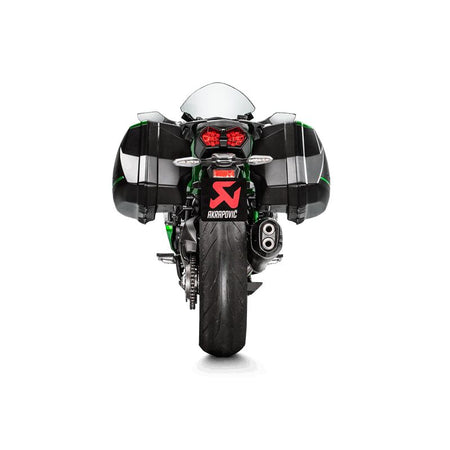 Akrapovic Slip-On Line uitlaatdemper zwart - Kawasaki H2 1000 SX / Ninja e.a. (2018-2020) | Femon Parts