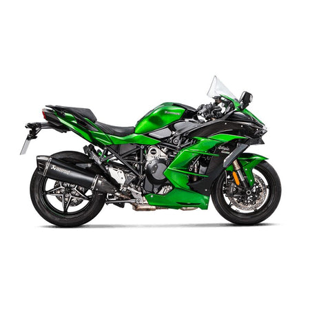 Akrapovic Slip-On Line uitlaatdemper zwart - Kawasaki H2 1000 SX / Ninja e.a. (2018-2020) | Femon Parts