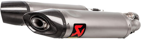 Akrapovic Slip-On Line uitlaatdemper zwart - Aprilia SL 900 / Shiver (2017-2020) | Femon Parts