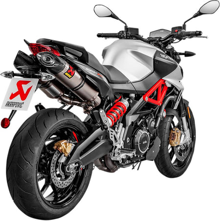 Akrapovic Slip-On Line uitlaatdemper zwart - Aprilia SL 900 / Shiver (2017-2020) | Femon Parts