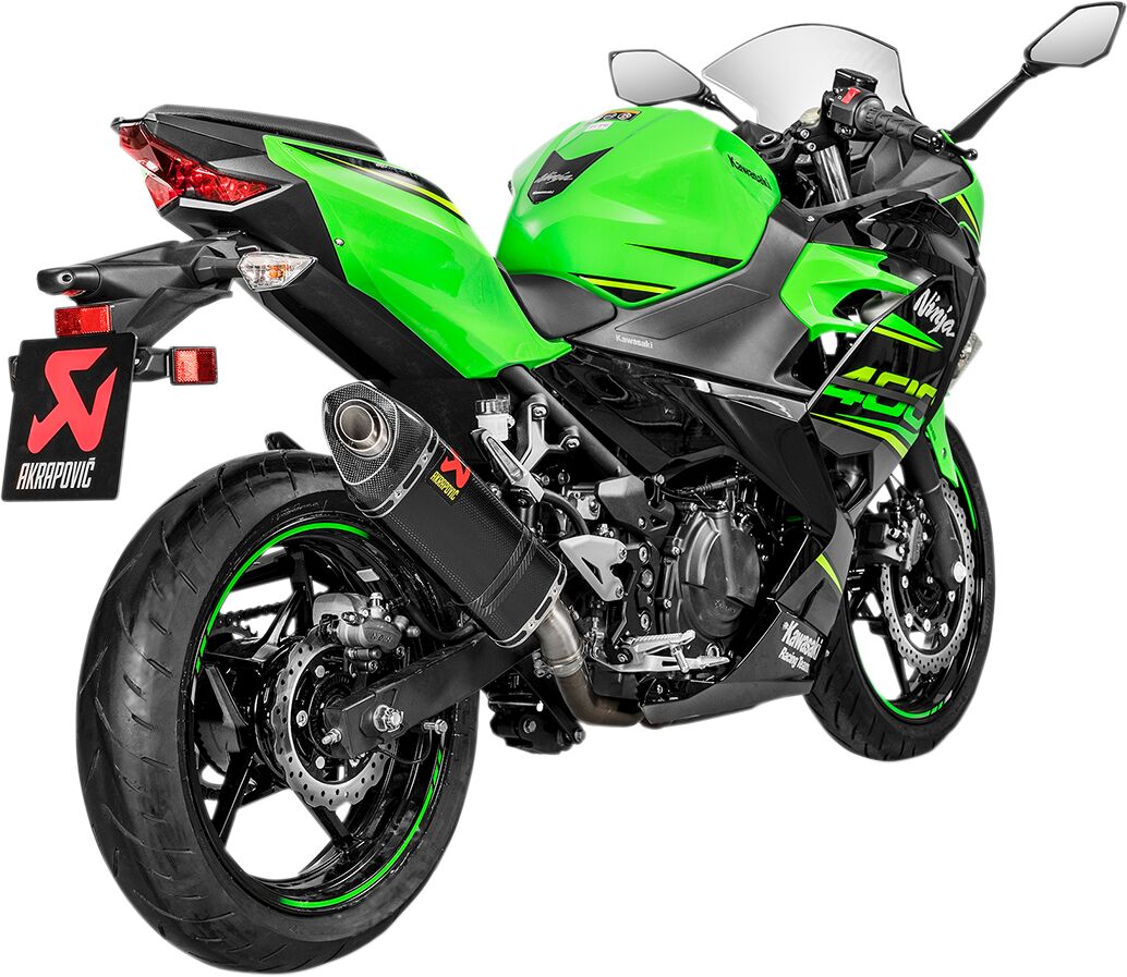 Akrapovic Slip-On Line uitlaatdemper - Kawasaki Z-400 (2019-2024) | Femon Parts