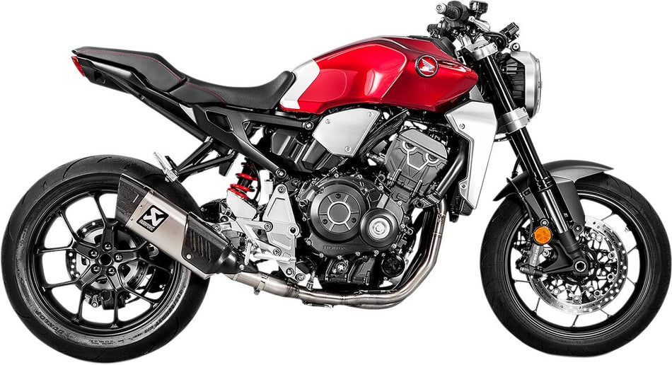 Akrapovic Slip-On Line uitlaatdemper zilver - Honda CB-1000 (2018-2024) | Femon Parts
