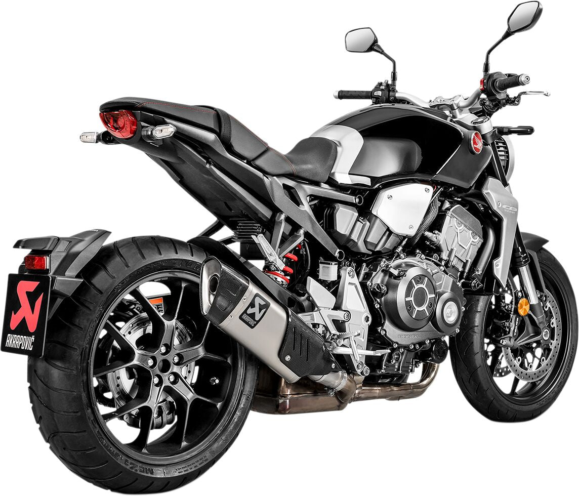 Akrapovic Slip-On Line uitlaatdemper zilver - Honda CB-1000 (2018-2024) | Femon Parts